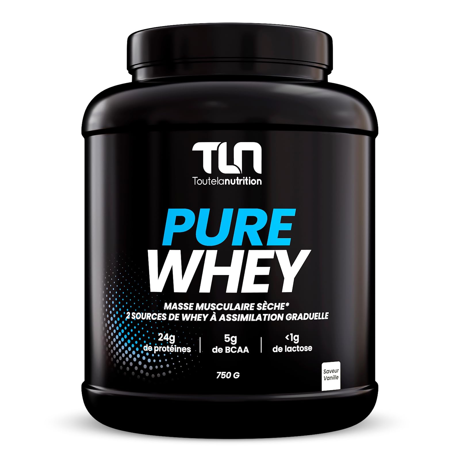 PURE WHEY | Isolate & Concentré de Whey | Jusqu’à 79% de Protéines | Peu Calorique | Pour Bodybuilders et Entraîneurs | 